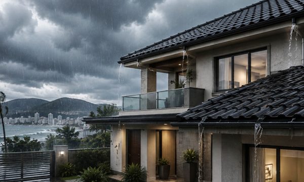 Temporais na Grande Florianópolis: o que sua casa precisa ter para resistir às chuvas e ventos fortes?